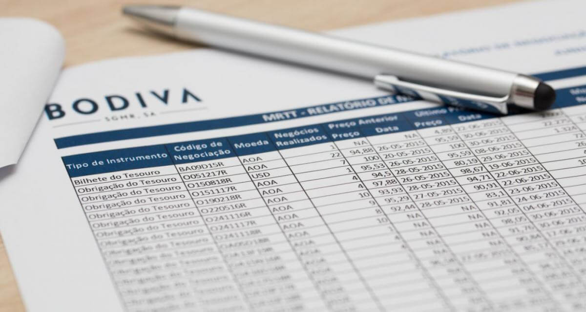 Vagas na BODIVA Angola
