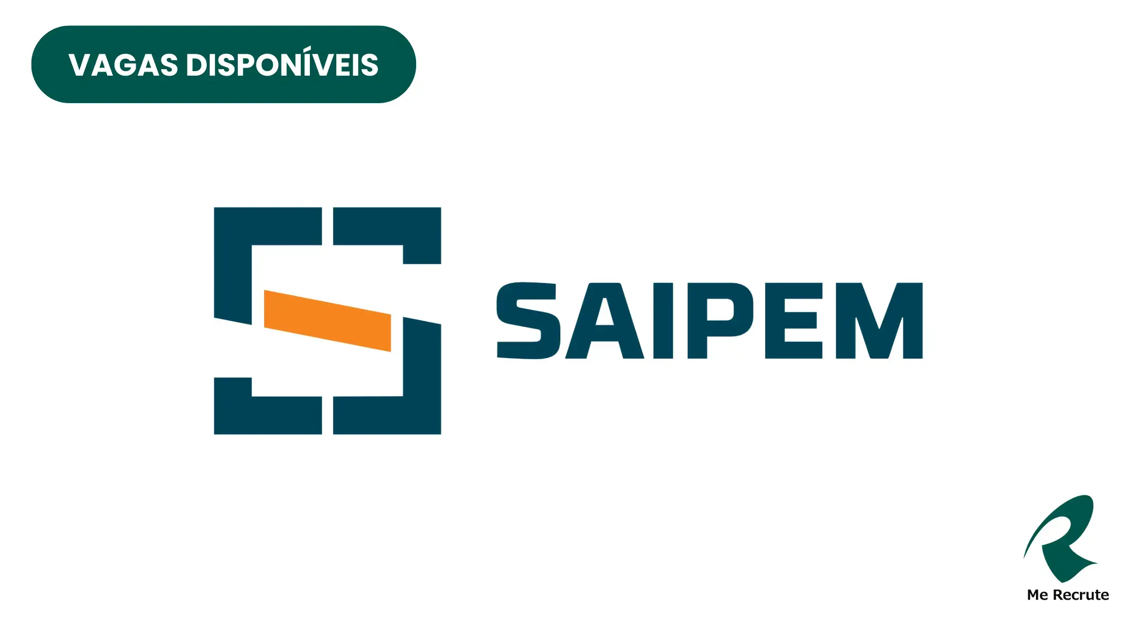 Vaga na Saipem: Site Maintenance Engineer - MR 2026