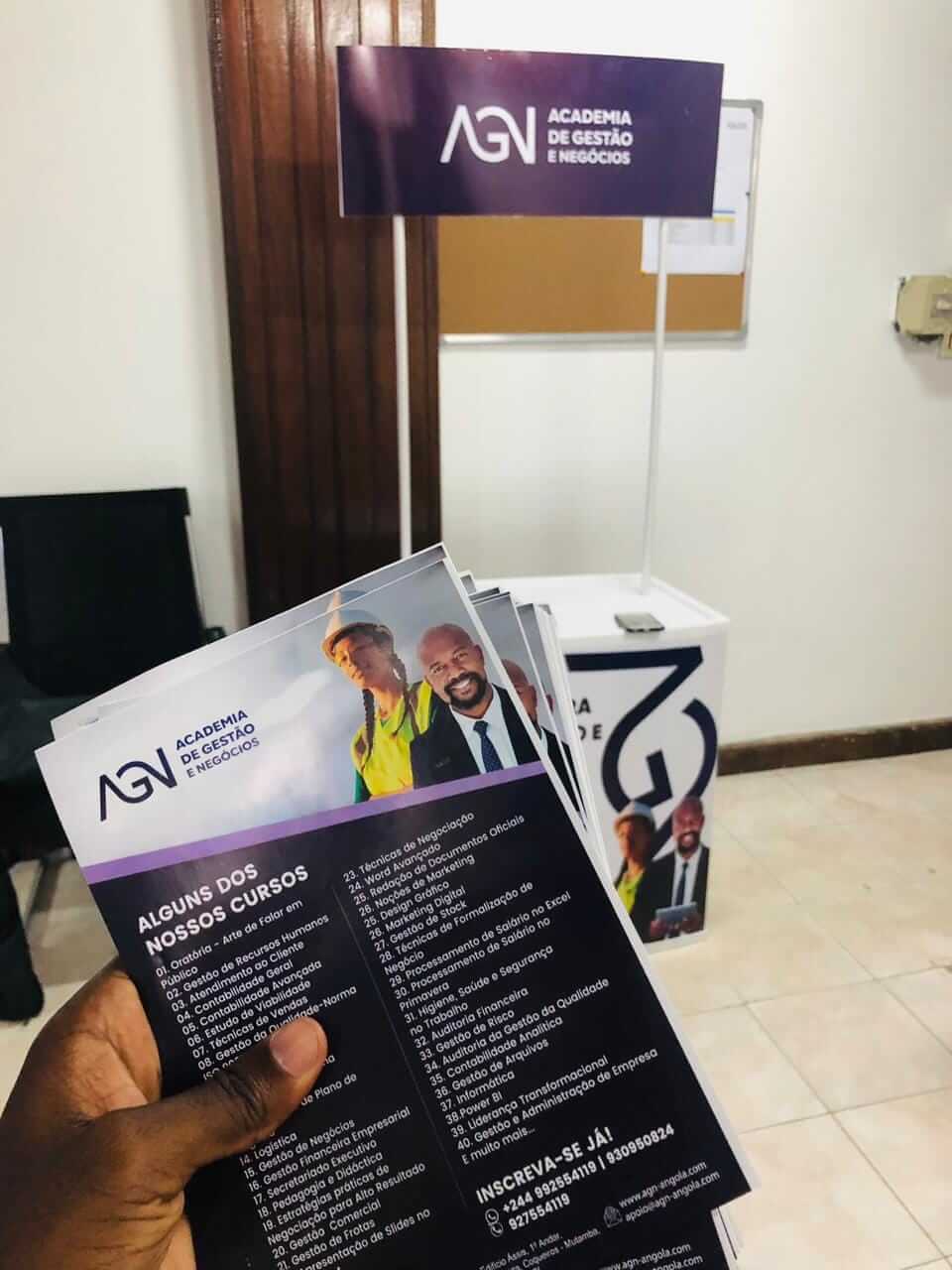 Vagas na AGN - Academia de Gestão e Negócios Angola