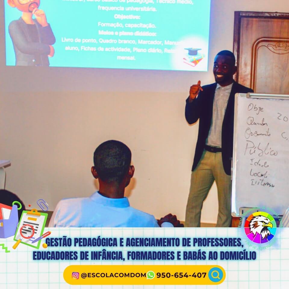 Recrutamento na Escola domiciliar e virtual “DOM” Angola Vagas na Escola domiciliar e virtual “DOM” Angola