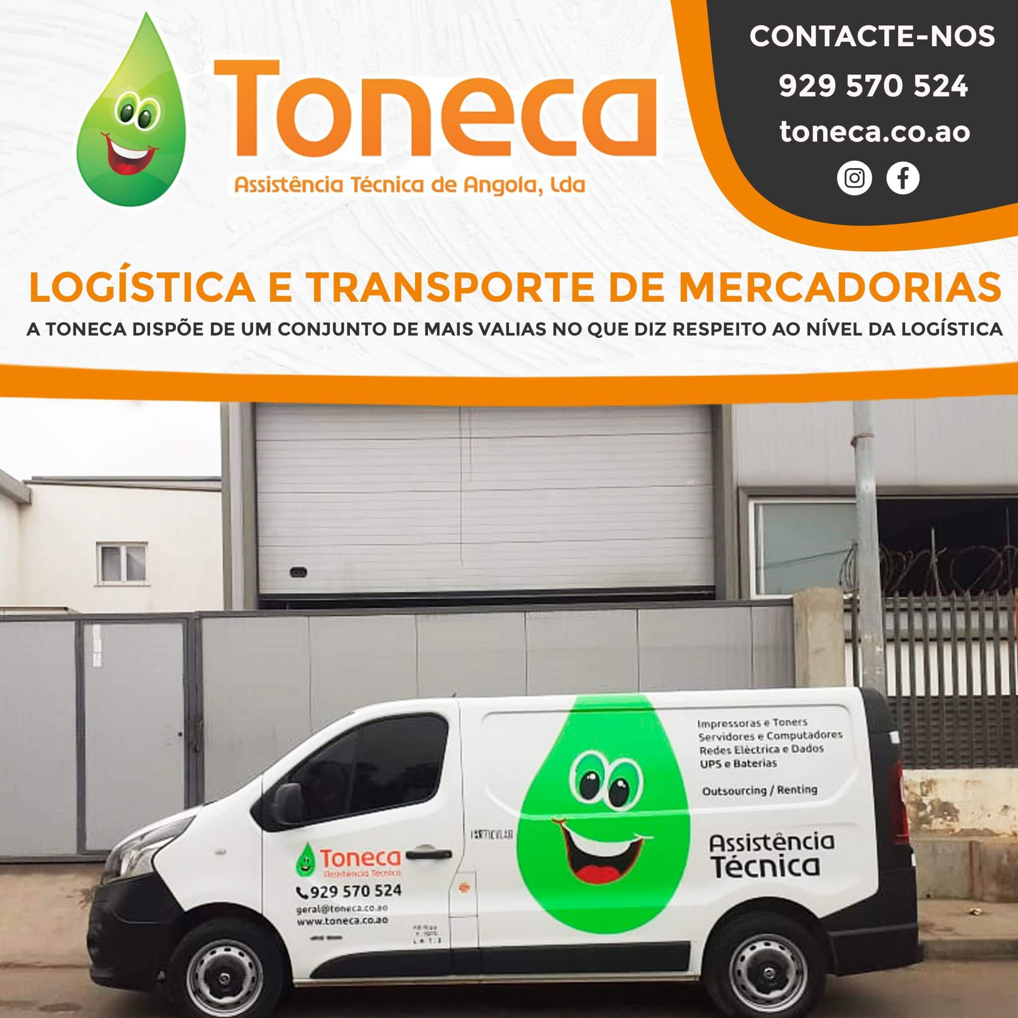 Vagas na Toneca Angola