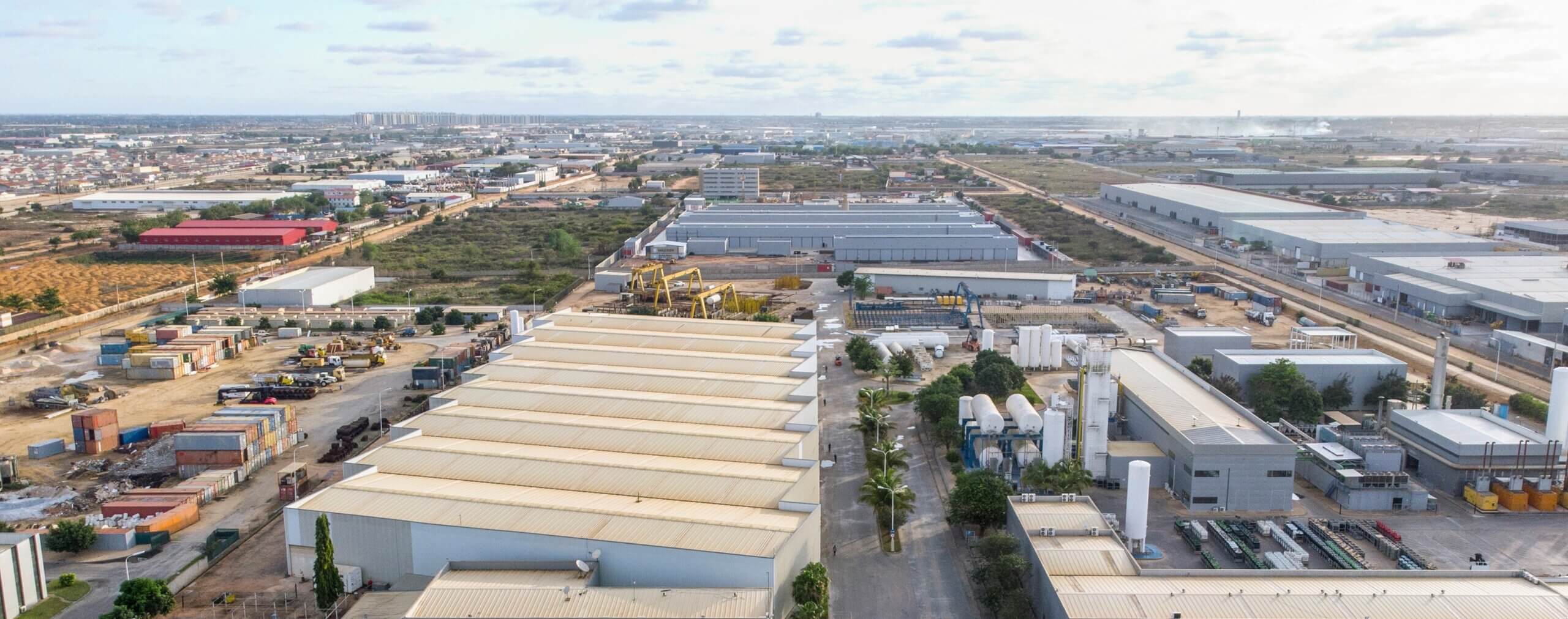 Vagas no Polo Industrial de Viana Angola