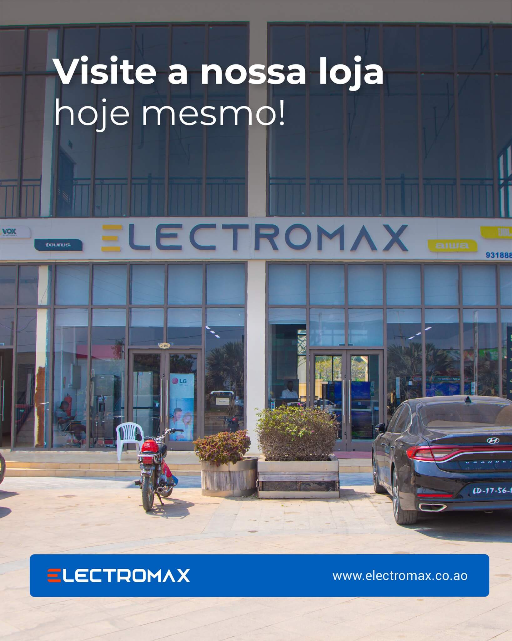 Vagas na Electromax Angola